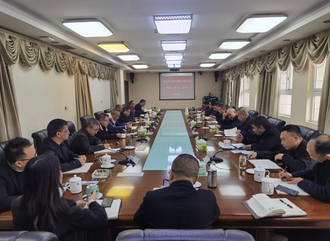 公司召開黨委擴大會議